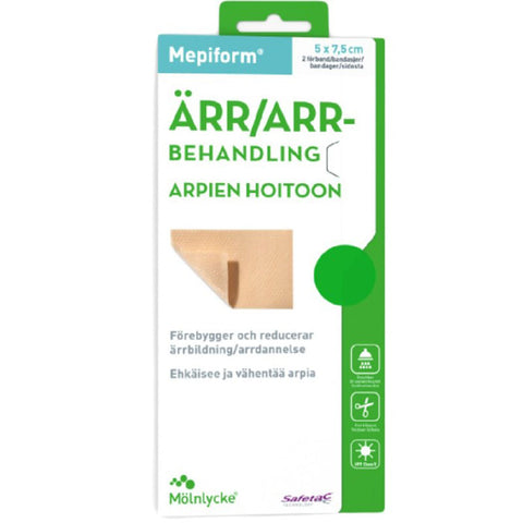 Mepiform 5x7,5 cm 2 st