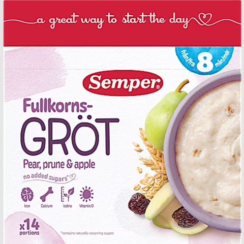 Semper FullfornsGrot Med katrinplommon paron 8-15man