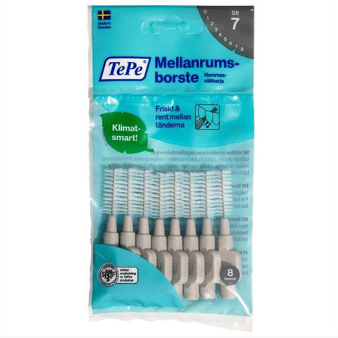 TePe Mellanrumsborste Original 1,3 mm Grå 8 st
