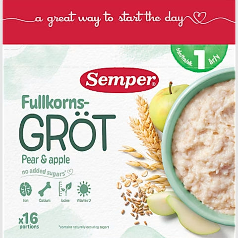 Semper FullfornsGrot Med frukt 1 ar 530g