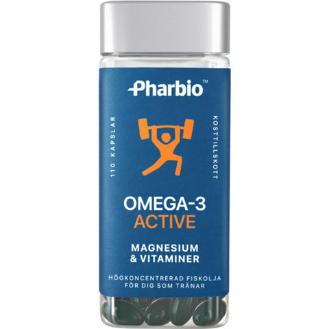 Pharbio Omega-3 Active 110 kapslar