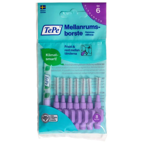 TePe Mellanrumsborste Original 1,1 mm Lila 8 st