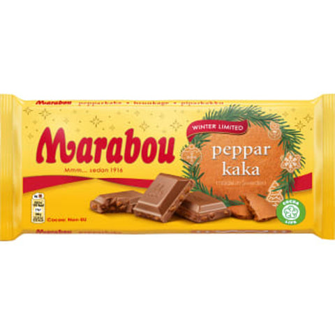Marabou Chokladkaka Pepparkaka 185g