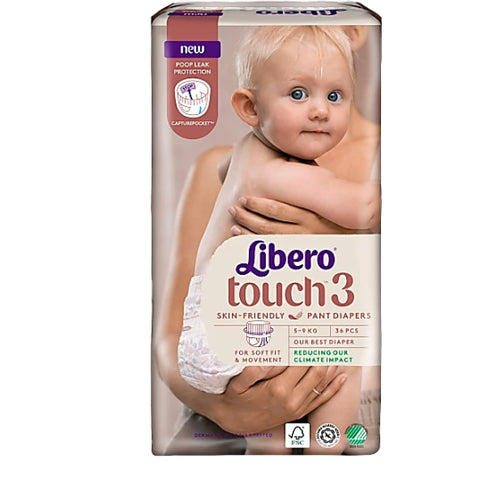 Libero Touch 3 Byxblojor (5-9 kg) 36 st