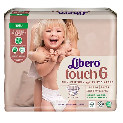 Libero Touch 6 Byxblojor (13-20 kg) 28 st