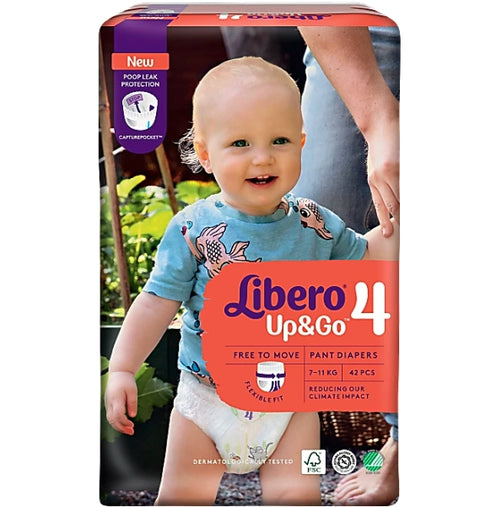 Libero Up & Go 4 (7-11 kg) 42 st