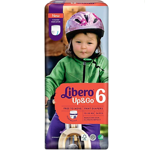 Libero Up & Go 6 (13-20 kg) 34 st