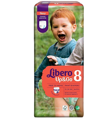 Libero Up & Go 8 (19-30 kg) 26 st