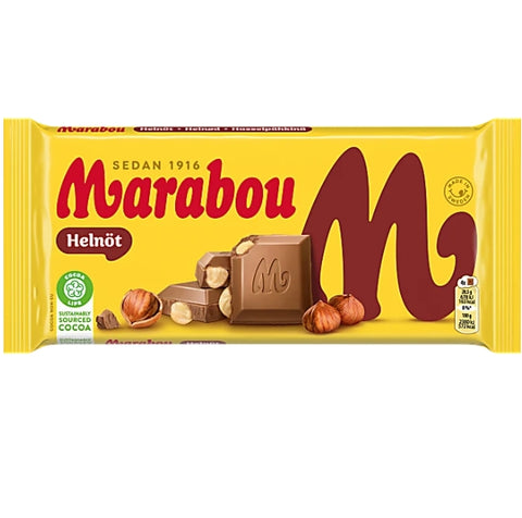 Marabou Mjolkchoklad Helnot 200g