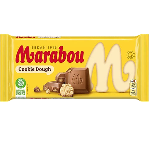 Marabou Mjolkchoklad Cookie Dough 185g