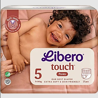 Libero Touch 5 Byxblojor (9-14 kg) Pant diaper 27 st