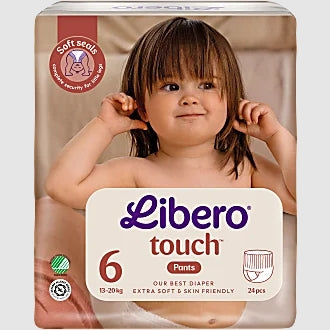 Libero Touch 6 Byxblojor (13-20 kg) Pant diaper 24 st