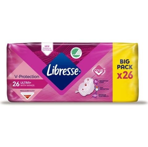 Libresse Ultra+ Wing binda 26 st