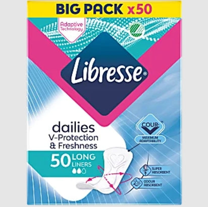 Libresse Daily Long Trosskydd 50 st