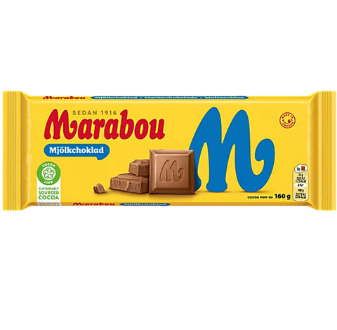 Marabou Mjolkchoklad 160g