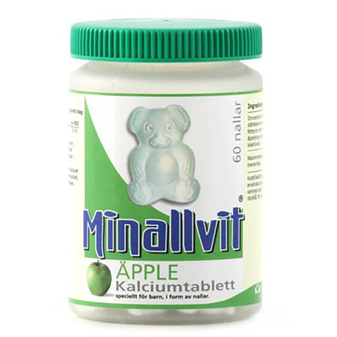 Minallvit Kalcium Äpple 60 st