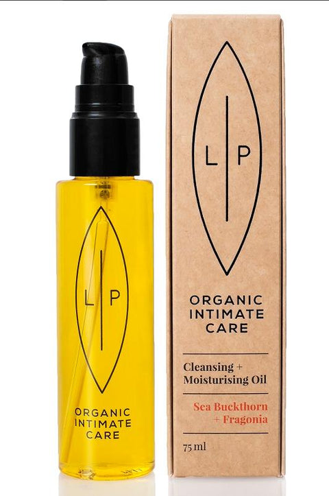 Lip Intimate Care Cleansing + Moisturising Oil Sea Buckthorn + Fragonia | 75 ml