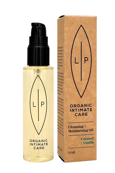 Lip Intimate Care Cleansing + Moisturising Oil Coconut + Vanilla | 75 ml