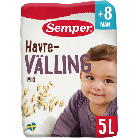 Havrevälling mild Från 8m 5l Semper