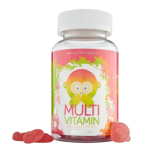 Monkids Multivitamin 60 tuggtabletter