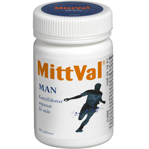 MittVal Man 100 tabletter