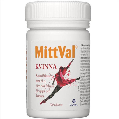 MittVal Kvinna 100 tabletter