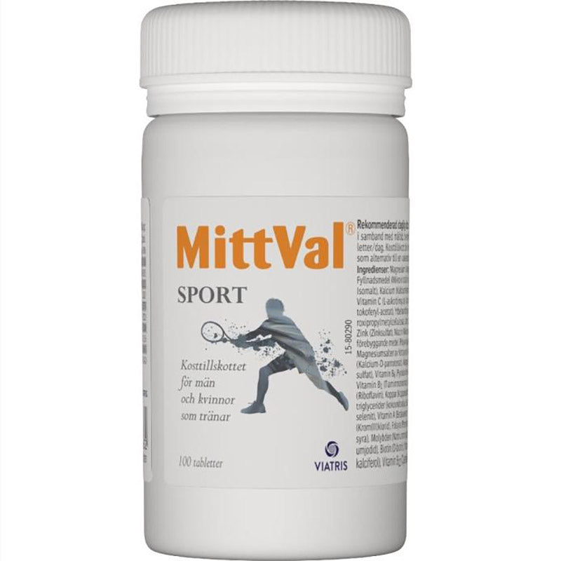 MittVal Sport 100 tabletter– nordselection