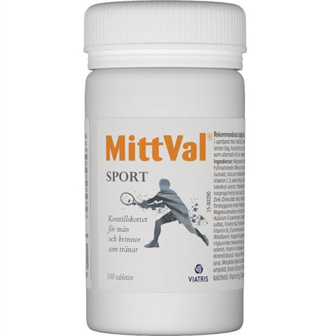MittVal Sport 100 tabletter