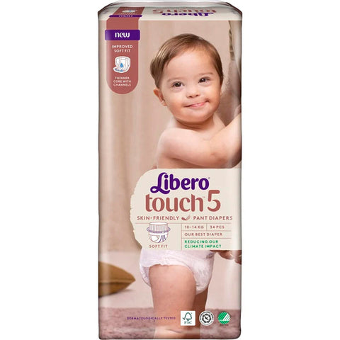 Libero Touch 5 Byxblöjor (10-14 kg) 34 st