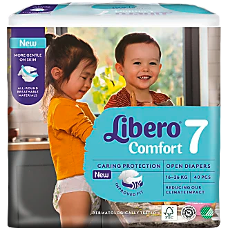 Libero Blöjor Comfort 7