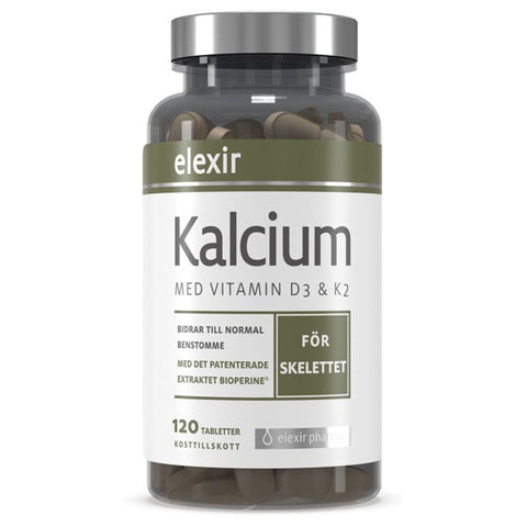 Elexir Kalcium 120 tabletter