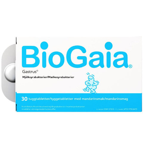 BioGaia Gastrus 30 st tuggtabletter