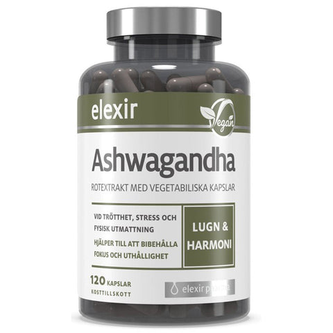 Elexir Ashwagandha 120 kapslar