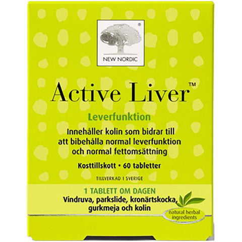 New Nordic Active Liver 60 tabletter