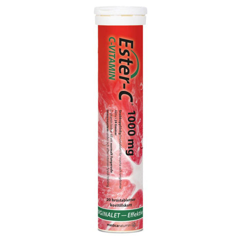 Ester-C Brus 1000 mg 20 brustabletter