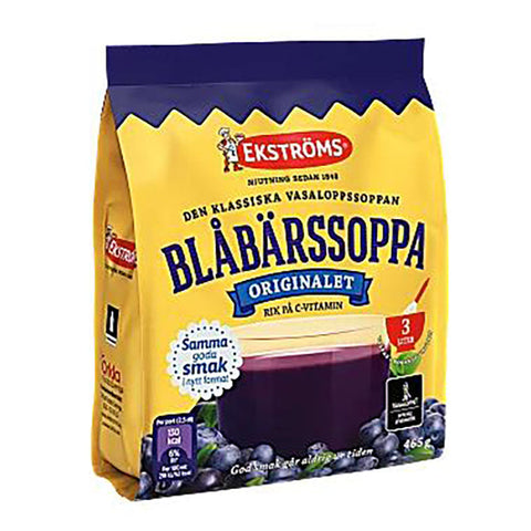Ekstroms Blabarssoppa 465g