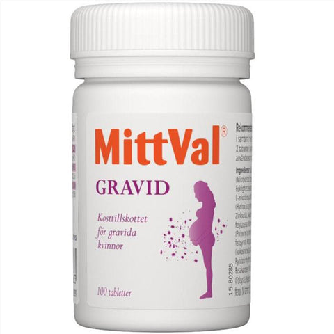 MittVal Gravid 100 tabletter