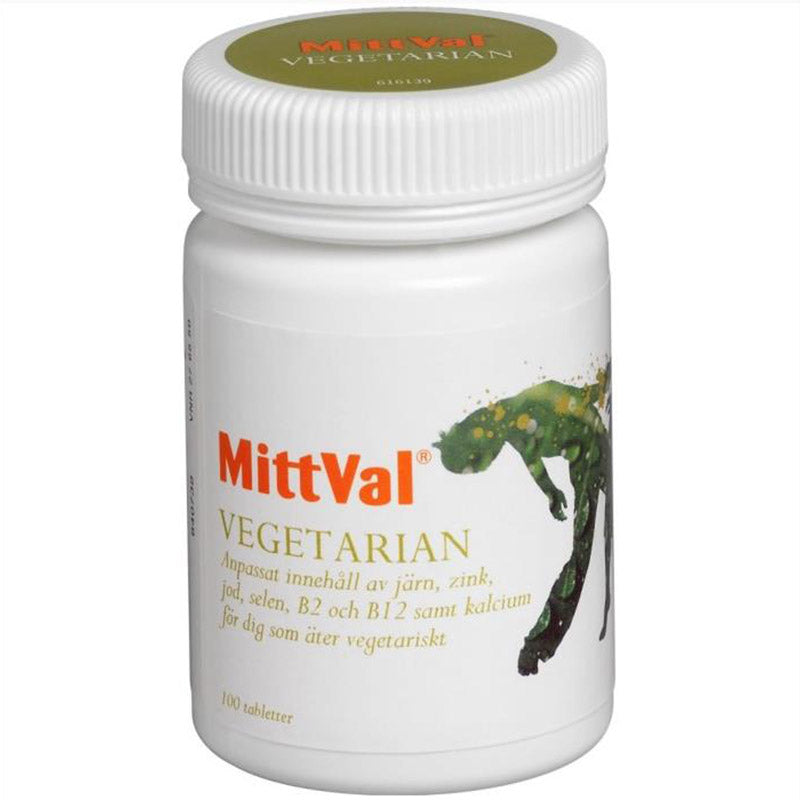 MittVal Vegetarian 100 tabletter– nordselection
