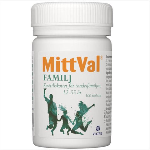 MittVal Familj 100 tabletter