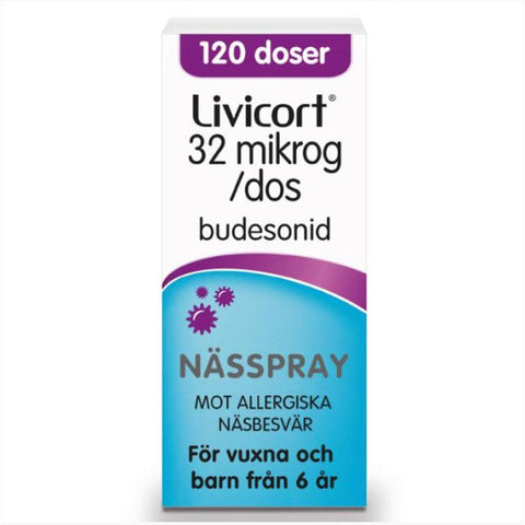 Livicort nässpray 32 mikrogram/dos 120 st