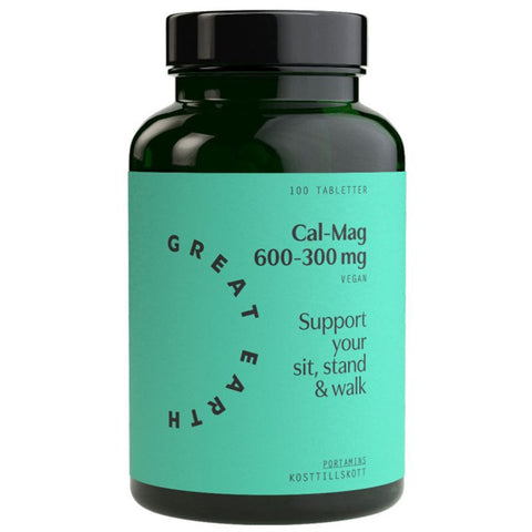 Great Earth Cal-Mag 600/300 mg 100 tabletter