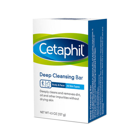 Cetaphil Deep Cleansing Bar 4.5 Oz