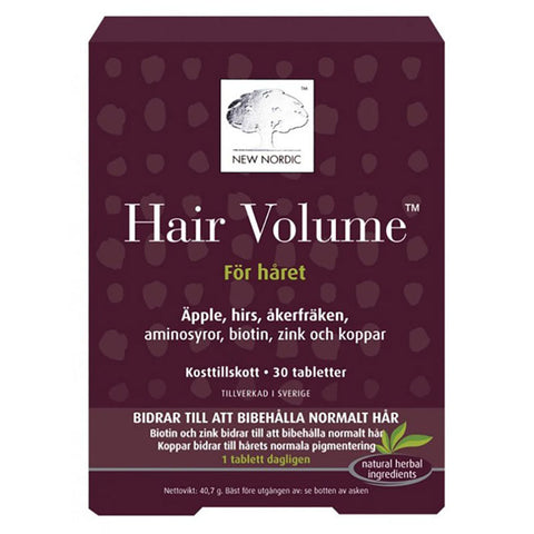 New Nordic Hair Volume 30 tabletter